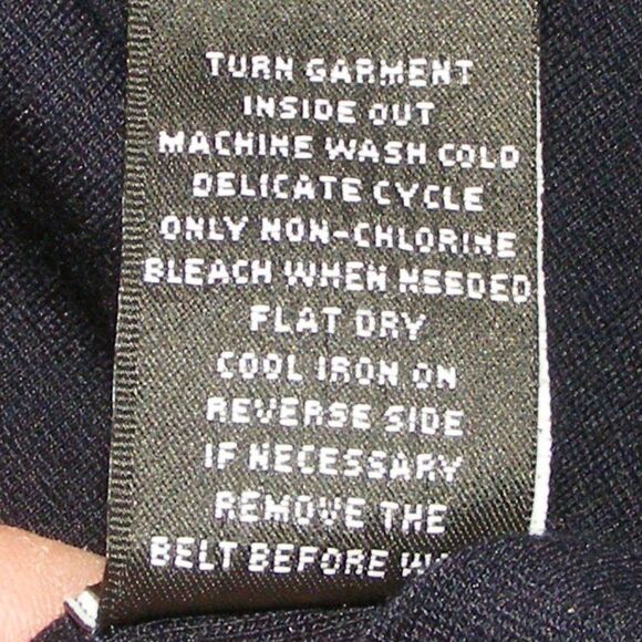 KARL LAGERFELD Dress, S, Navy, Career, Pockets, Back Zipper, Short sleeves - Picture 15 of 15